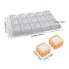 Silicone Cake Mold Square Heart Shapes Mousse Chocolate Desserts Mold Cake Pan Muffin Mold Flexible Baking Tools