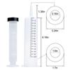 1/3PCS Extra Big 150ml Large Syringes Individual Sealed Liquid Dispensing  Oil or Glue Applicator