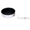 FIREMAPLE Frost 6" Aluminum Frypan, 500ml, Lightweight and Compact, Perfect for Mountaineering, Camping, and Hiking, with Storage Bag