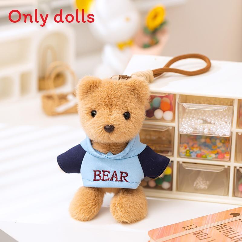 Bear Lovely Teddy Plush Keychain In Various Colors Perfect For Birthday Gifts