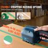 SucceBuy Electric Strapping Machine Portable Battery Powered Automatic Banding Tool for 0.35"-0.63" PP PET Straps Packaging Box