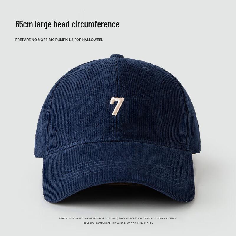 Corduroy Embroidered Baseball Cap