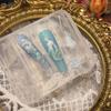 Relief Mermaid Silicone Nail Carving Mold Nail Decorations Nails Diy Design Stereoscopic Stamping Plate Manicure Tools Accessory