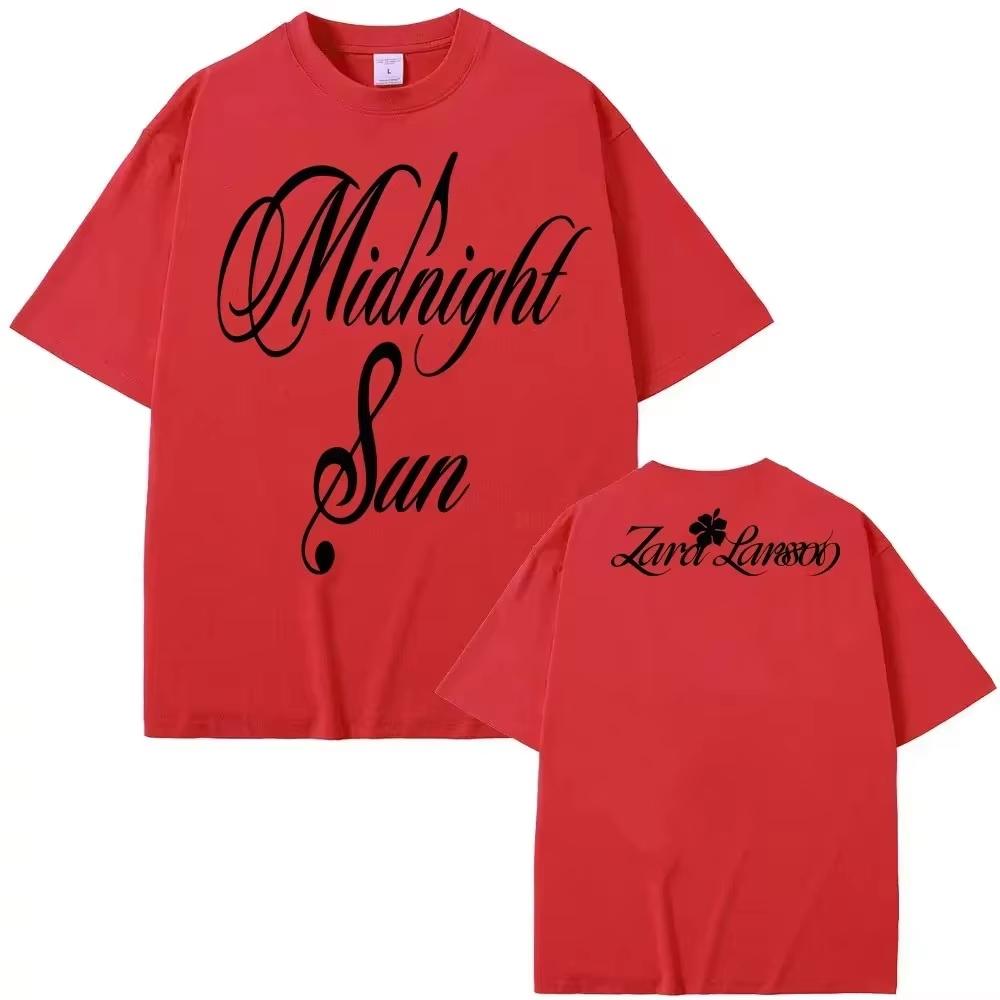 Vânzare Fierbinte Vară 2026 Tricou cu Imprimeu Stil Identic cu Cântăreața Zara Larsson Bărbați Femei Trendy Gotic Tricou Rotund Respirabil Streetwear Tricouri Casual