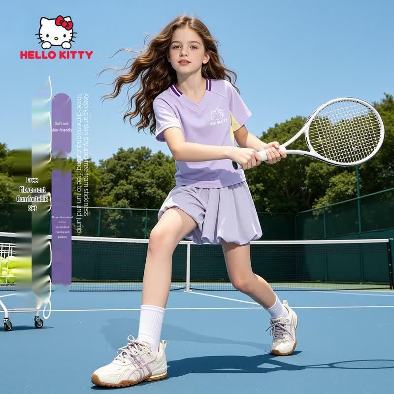 Hello Kitty Girls  Quick-Dry Summer Sportswear Set 110