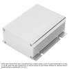 Silver White Aluminum Printed Circuit Board Instrument Box Enclosure Electronic Project Case