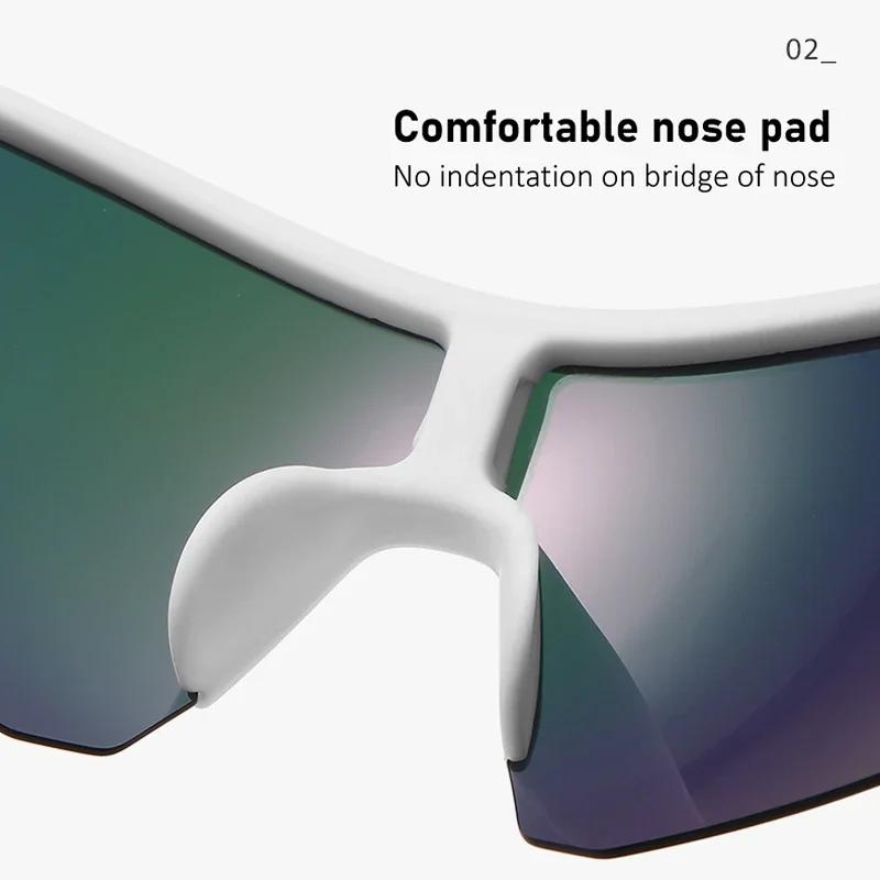 Children's Outdoor Cycling Sunglasses TR90 UV Resistant Polarized Sports Bike Hiking Climbing Tourism Glasses for Kids 5-13