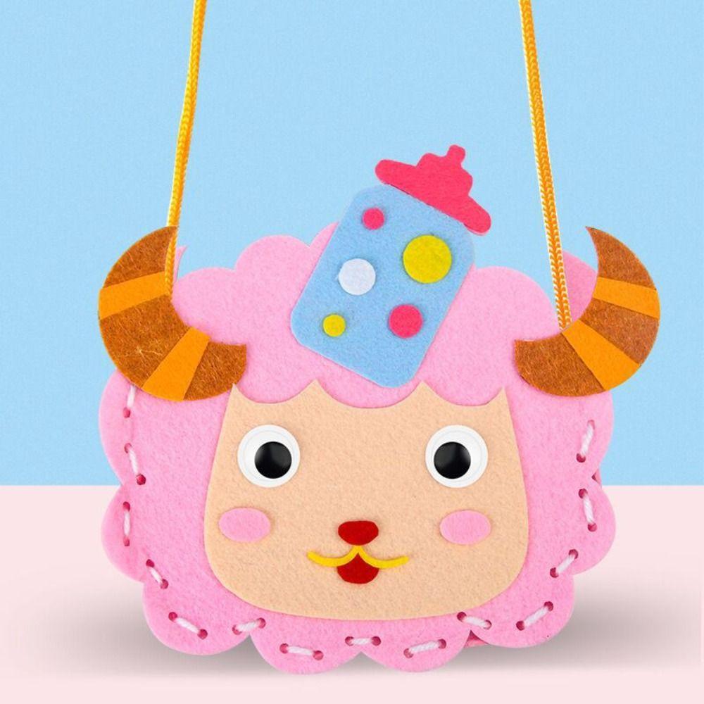 

Нетканый материал Дети DIY Медведь Сумка Дом Decoracion DIY Кролик Сумка Игрушка Рождественский подарок