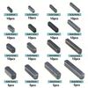 140pcs Carbon Steel Square Parallel Keys 3-6mm Size Range Round End Flat Keys  Machinery Repair