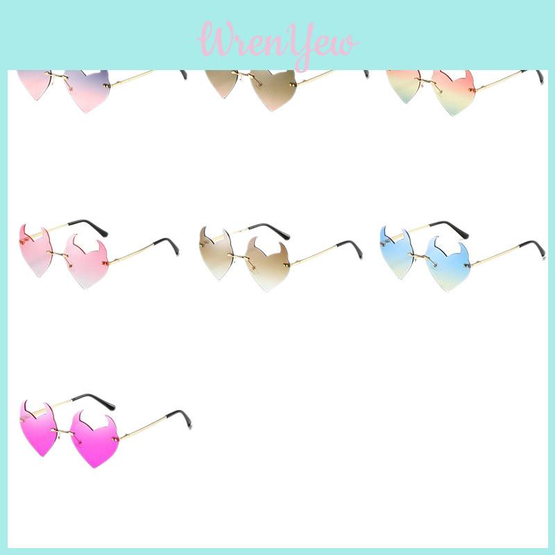 Trendy Stylish Irregular Sunglasses For Parties And Festivals With Uv380 Protection