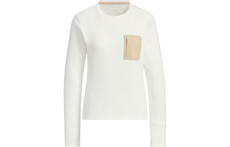 Adidas City Escape Long Sleeve Sweatshirt Women s Jade White JE8580 L