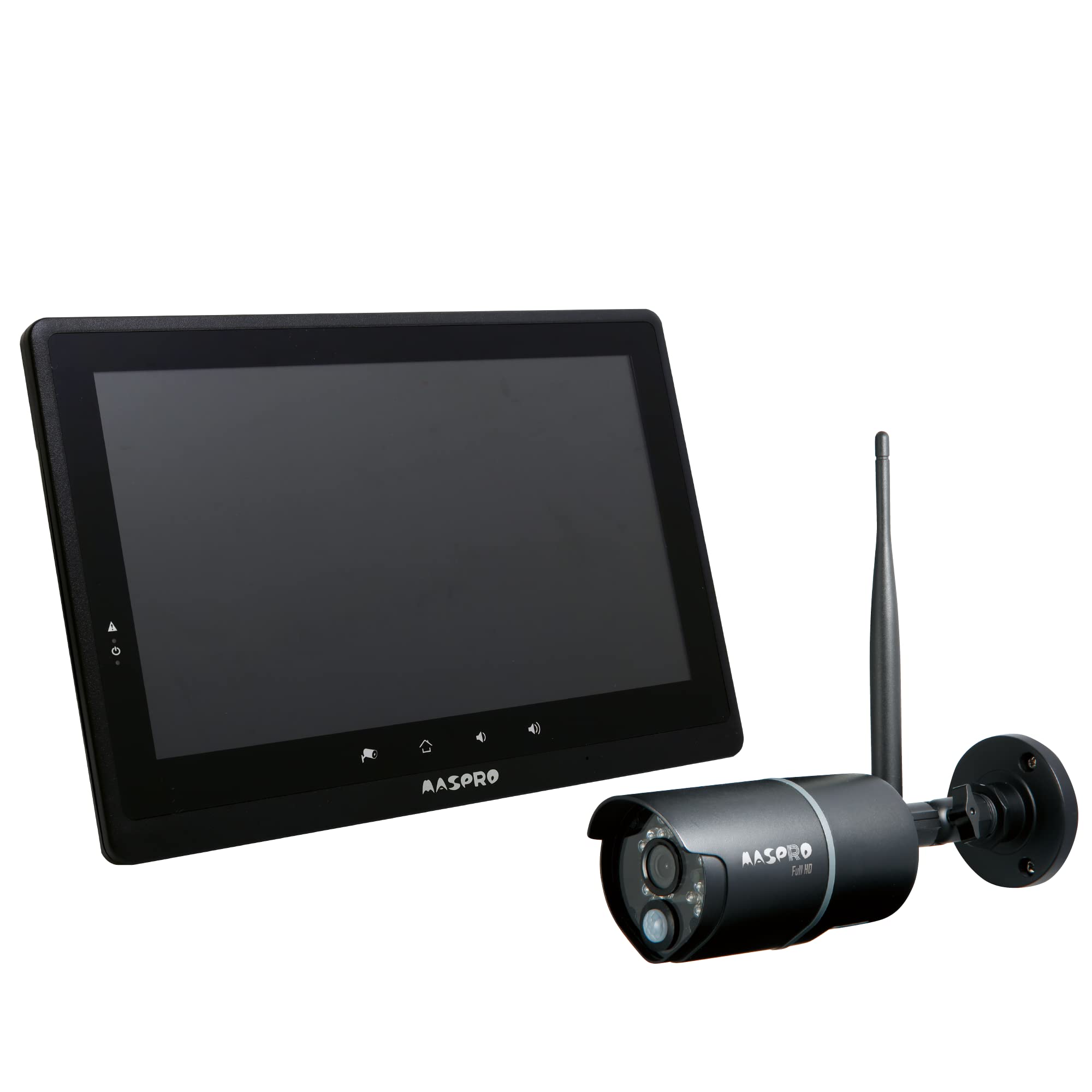 

MASPRO Monitor Wireless HD Camera Set inch Monitor Full High Vision Night Photography Wireless Connection Easy Connection Monitor with Monitor Check