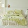 Princess Style Summer Quilt Ruffled Summer Cool Blanket Air-Conditioning Thin Blanket Summer Cooling Machine Washable