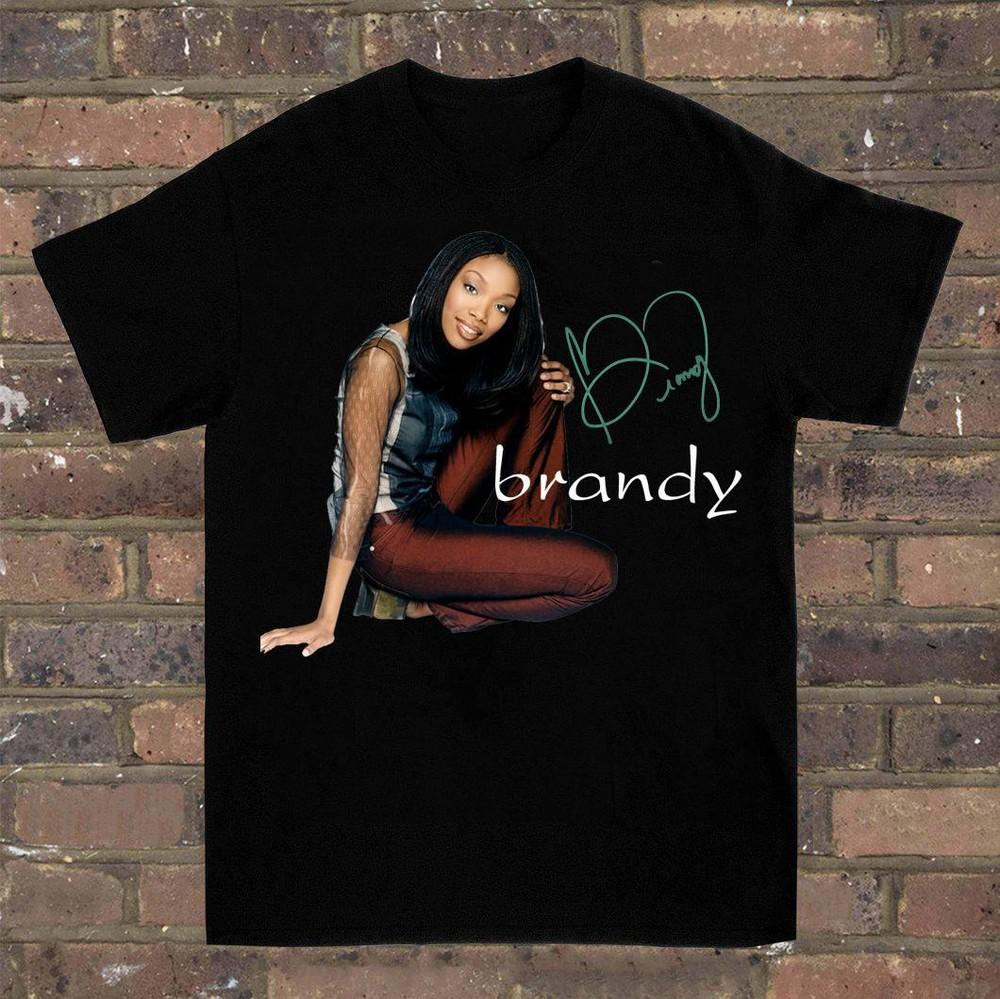 Фирменная футболка Brandy Norwood Унисекс футболка для мужчин и женщин Размеры S-4XL NA371 Унисекс футболка XXXXL