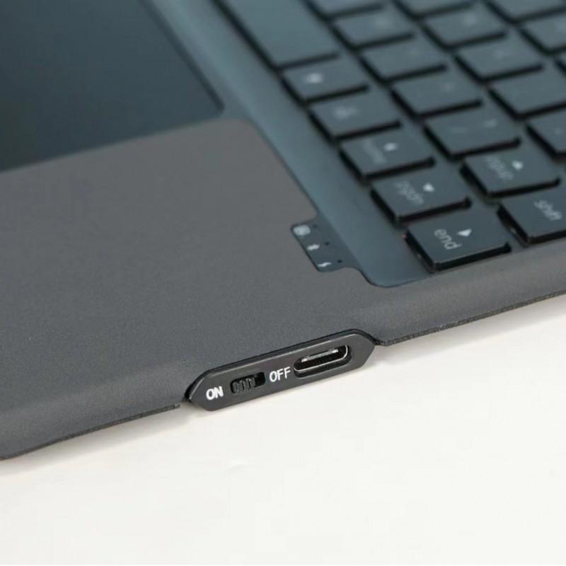 Detachable Or Integrated Bluetooth Backlit Keyboard Case With Pen Slot IPad 10.2/10.5/10.9/11 Inch Adjustable Stand Ergonomic