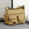 Men Canvas Shoulder Bags Casual Tote Travel Men's Crossbody Bag Luxury Messenger Bags Fashion High Quality Handbag