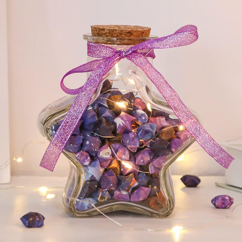 TaTanice DIY Lucky Star Wishing Bottle Kit