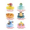 Pokemon 6 Styles Genuine Toys Pikachu Bulbasaur Snorlax Jirachi Komala Cute Anime Figure Model Dolls With Dustproof Cloth Pad