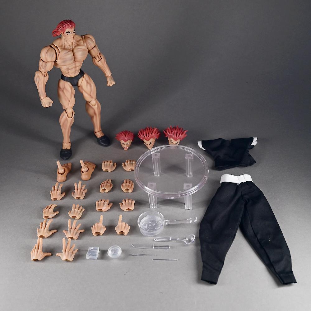 Hanma baki Hanma Yujirō Yuujiro Articulated Action Figure Model Collection Toys 18CM