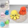 Adorable Double-sided Flip Reversible Octopus Plush Toy For Kids Soft And Cuddly Marine Life Stuffed Animal