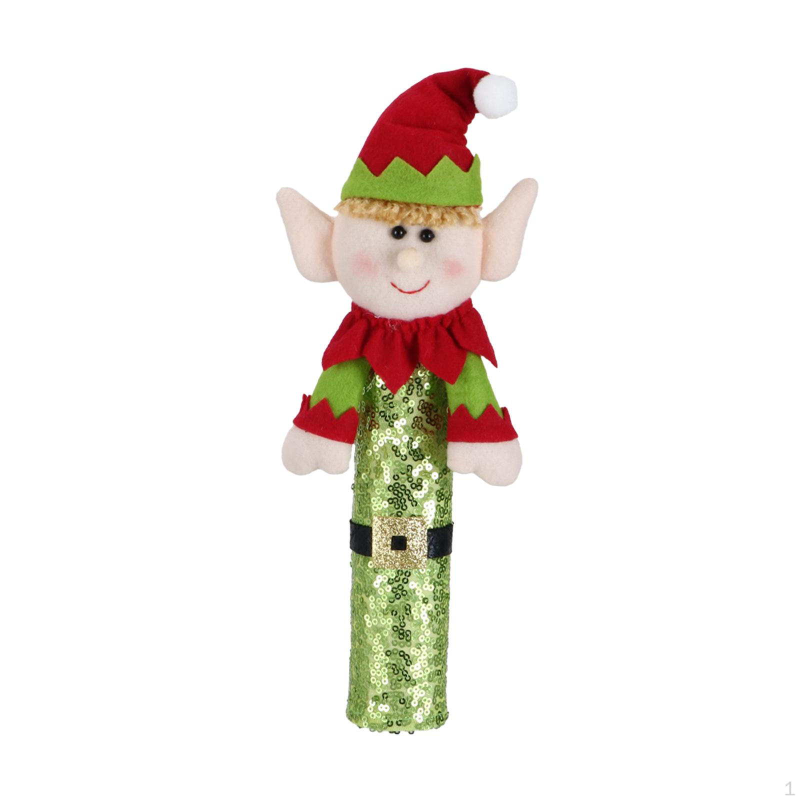 

Christmas Decorations, Refrigerator Door Handle Covers, Microwave female elf