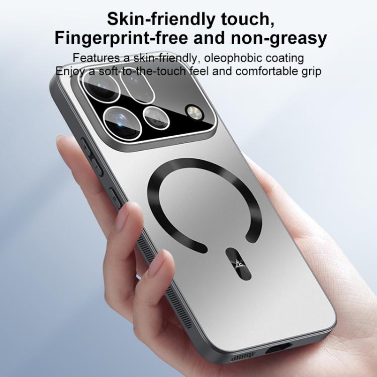 Eis-Stil Magnetische Explosionsgeschützte Linsenfolie Integrierte PC Stoßfeste Handyhülle Für OPPO Reno16 Pro 5G Global