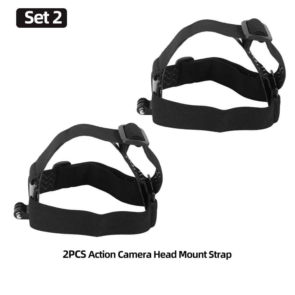 Head Strap Mount Belt Holder For GoPro Hero 13 12 11 10 9 8 7 6 5 AKASO SJCAM SJ4000 Insta360 DJI Osmo Action Camera Accessories