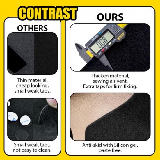 Dashmat For Honda 2013-2017 Mat Accord Dash Carpet 2016 Cover Dashboard