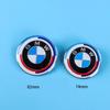 1 st ABS 74 mm 82 mm Bil Framhuvs Emblem Logotyp Baklucka Emblem för BMW M Performance E46 F10 F30 E39 E36 F20 E87 G20 G30 X1 X3 X5