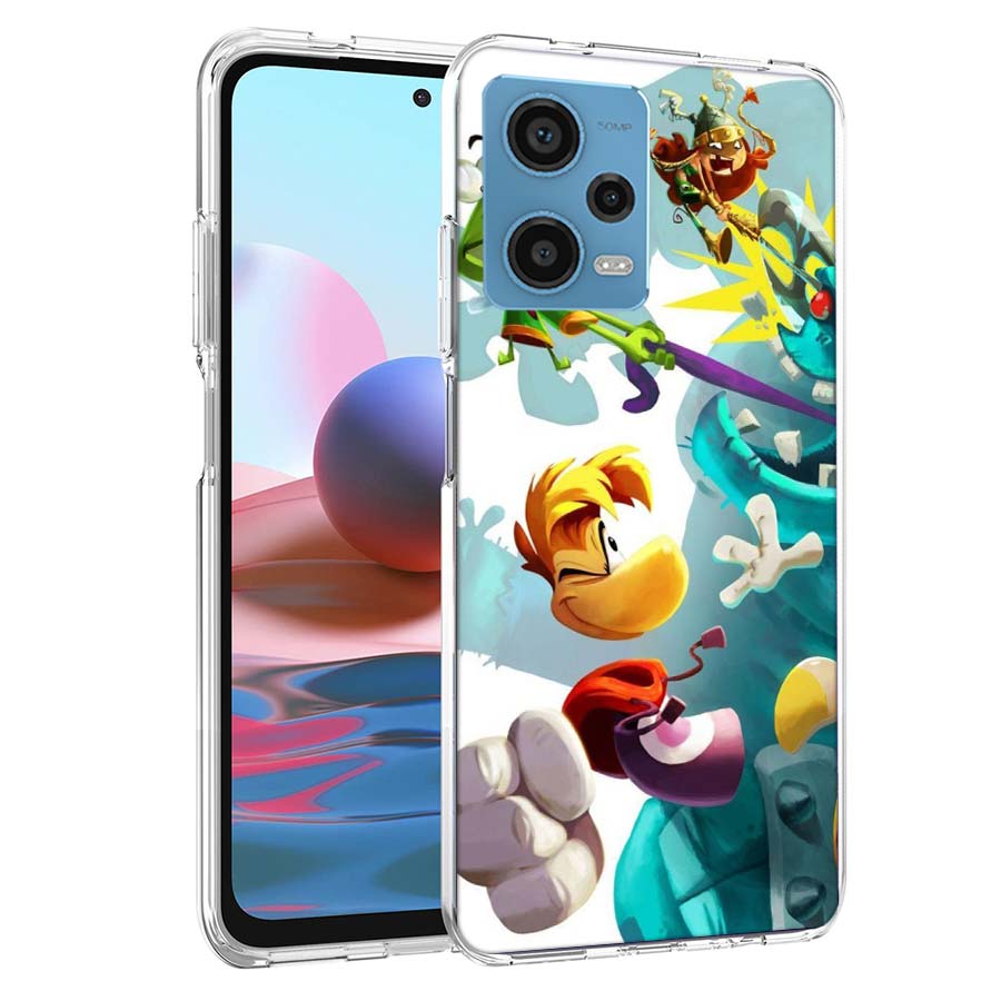 Game Rayman Legends Phone Case For Redmi Note 13 12 14 15 Pro Plus 13R 11 11T 11E 11S 10 Pro 10S 9 9S Cover Cell Clear TPU Capa