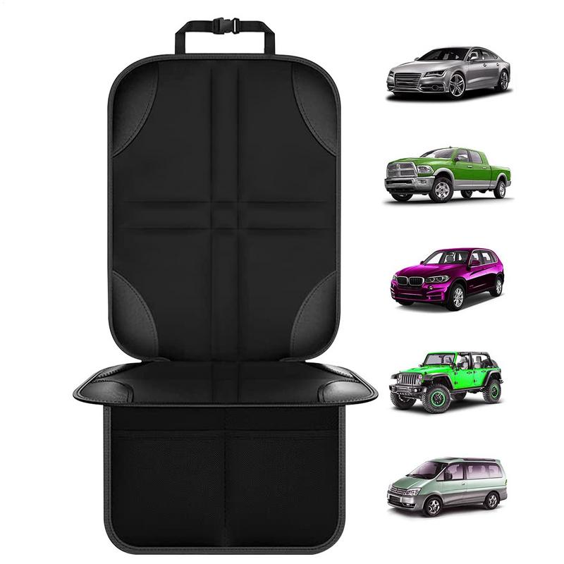 

Carseat Seat Protectors Car Seat Pad With Mesh Pockets Non-Slip Automotive Interior Accessories Protective Underlay For Textile United States