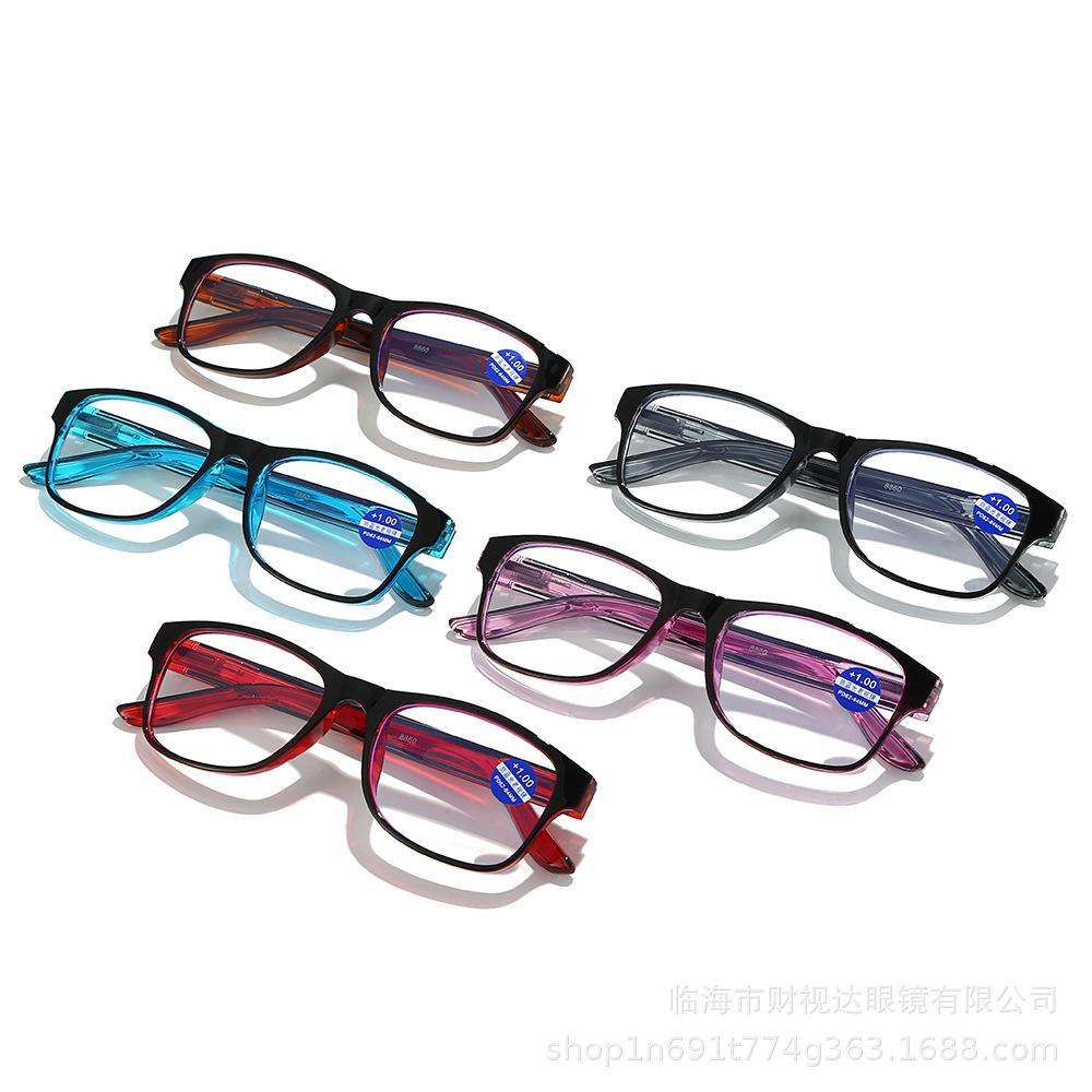 Fashion Men Reading Glasses Clear Lens Blue Light Eyegalsses Women Vintage Presbyopia Hyperopia Eyewear +1.0 +1.5 +2.0 +2.5 +4.0