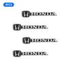2/4Pcs Harman Kardon Metal Speaker Emblem Audio Car 3D Sticker for Honda Civic 10th 11th Gen Hrv Jazz City Fit Accord Crv