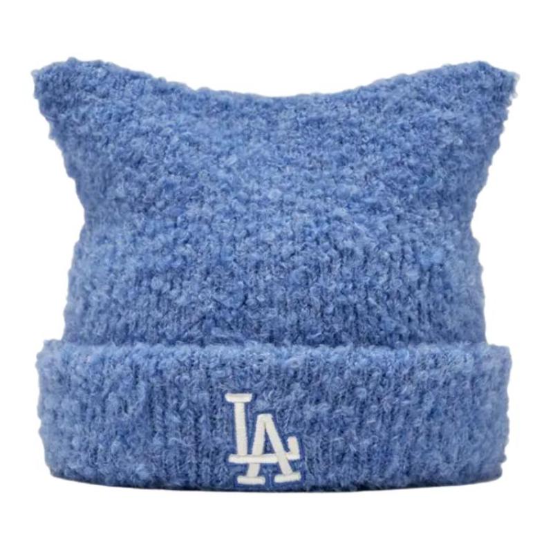 MLB Los Angeles Dodgers Polyester Acrylic Wool Hats & Caps Kids' Sky Blue Fashion 7FBNB0956-07BLM