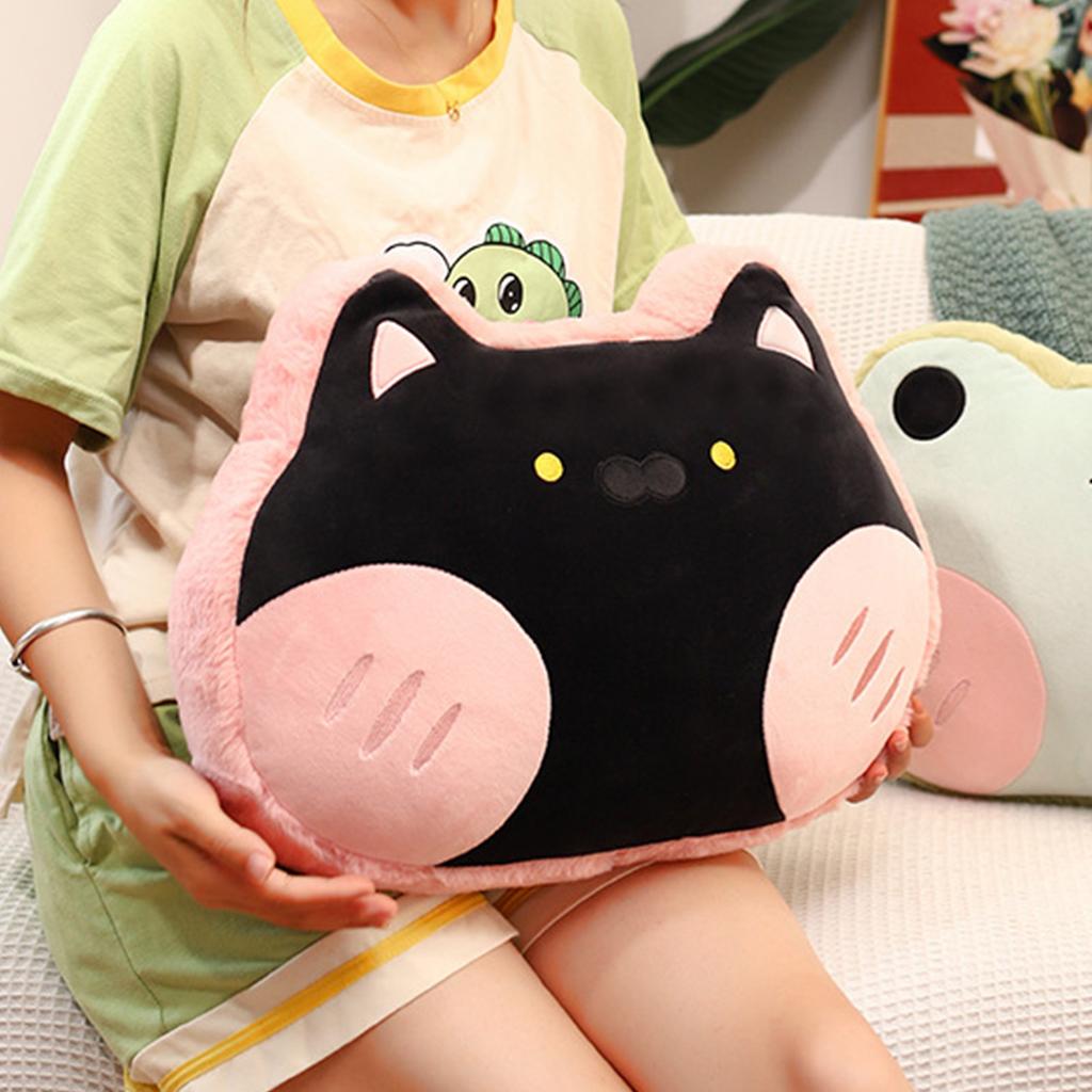 Tierform Kissen Stofftier Kissen Spielzeug Flanell Plüschtier Weiches Kissen für Kinder Weihnachtsgeschenk