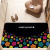 Fashion Logo Q-Quant M-Mary Floor Mat Cheaper Anti-slip Modern Living Room Balcony Printed Bedside Mats