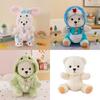 Plush Teddy Bear Toy With Shark Costume For Kids Gift And Collectors