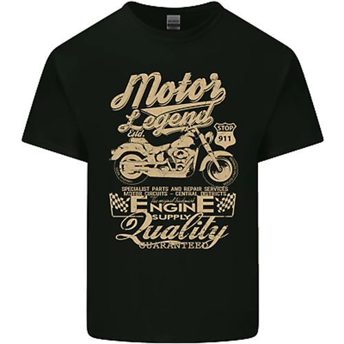 Motor Legend Biker Motorbike Motorcycle Kids T-Shirt Boys Girls
