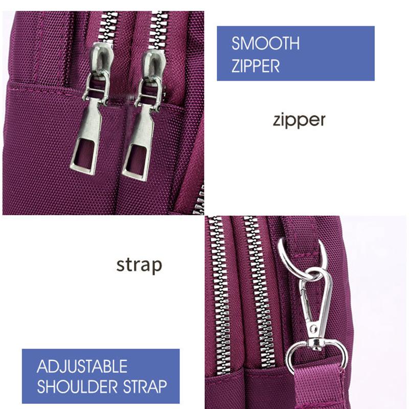 Damen Mini Mehrfarbige Crossbody Schultertasche Kompakt für Tägliche Lässige Ausflüge Campus Pendeln Trendige Nutzung