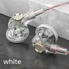 QKZ DM1 Earbuds Wired Earphones with Noise Cancellation and Built in Microphone for Gaming and Music