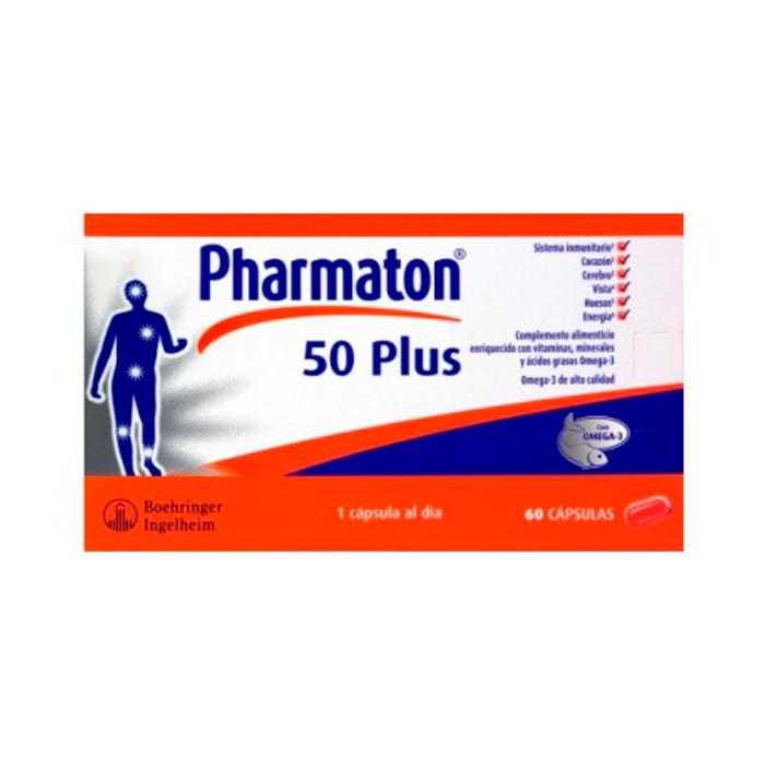 Pharmaton 50Plus 30 cápsulas