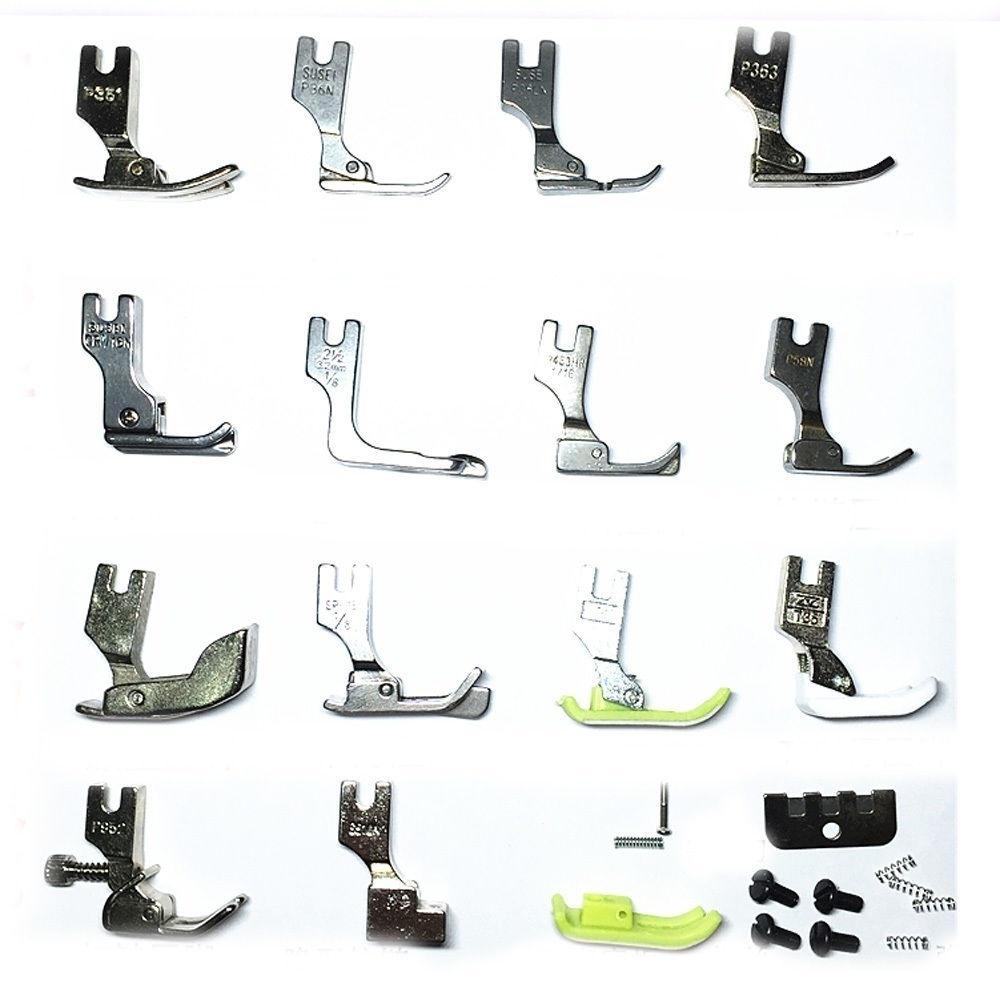 Buy Set of 18 Industrial Sewing Machine Foot Zipper Gathering Shirring