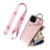 iPhone 14 Pro Max/13 Pro/12/11 Mobile Case with Crossbody Lanyard & Coin Purse
