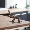 Sculpture Donkey Figurine Durable Iron Donkey Ornament Fantastic Animal Statue  Home Decor