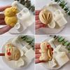 50g 3D Bunny Pastry Mold Easter Rabbit Shape Mooncake Mold Home DIY Hand Press Plungers Pastry Reusable Dessert Deocration Tools