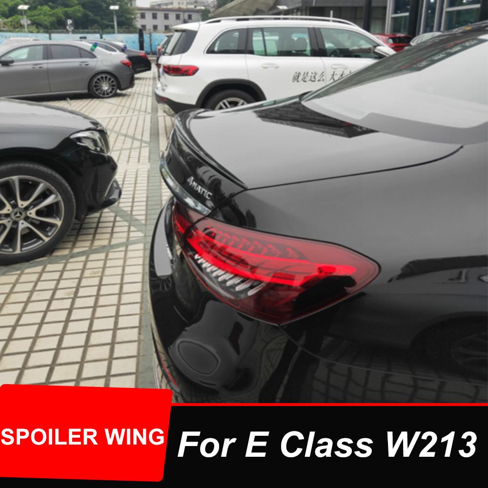 

Для Mercedes Benz E Class W213 2022 2023 E200 E260 E300 AMG Style Sedan 4 двери задняя крышка багажника окно на крышу автомобильный спойлер
