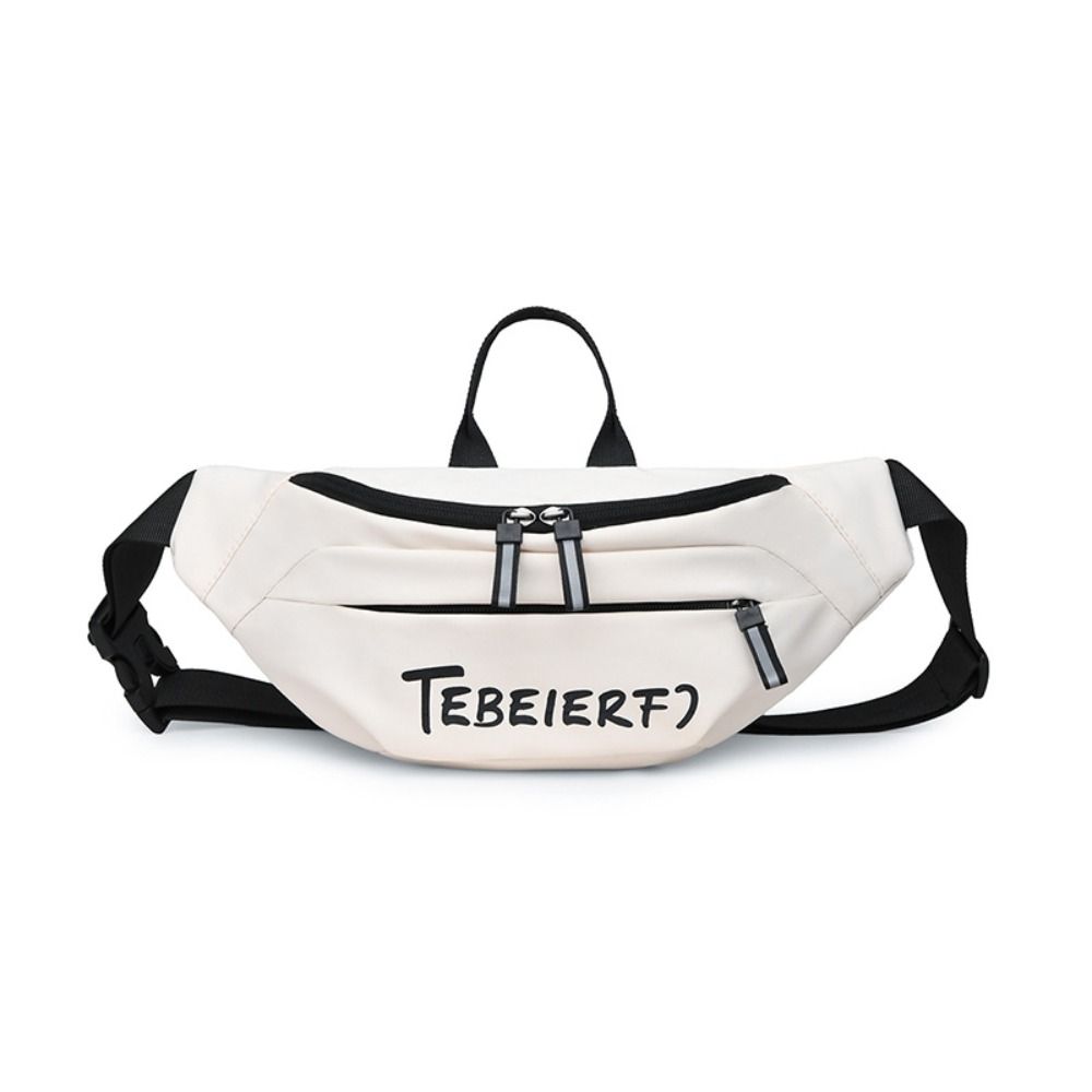Waterproof Outdoor Waist Bag Large Capacity Sports Walking Bag Simple Men Chest Bag Riding
