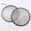 Stainless Steel Floor Drain Filter Hair Catcher with Silicone Ring Rust-Resistant Bathroom Sink Strainer Shower Drain Hair Trap Stopper