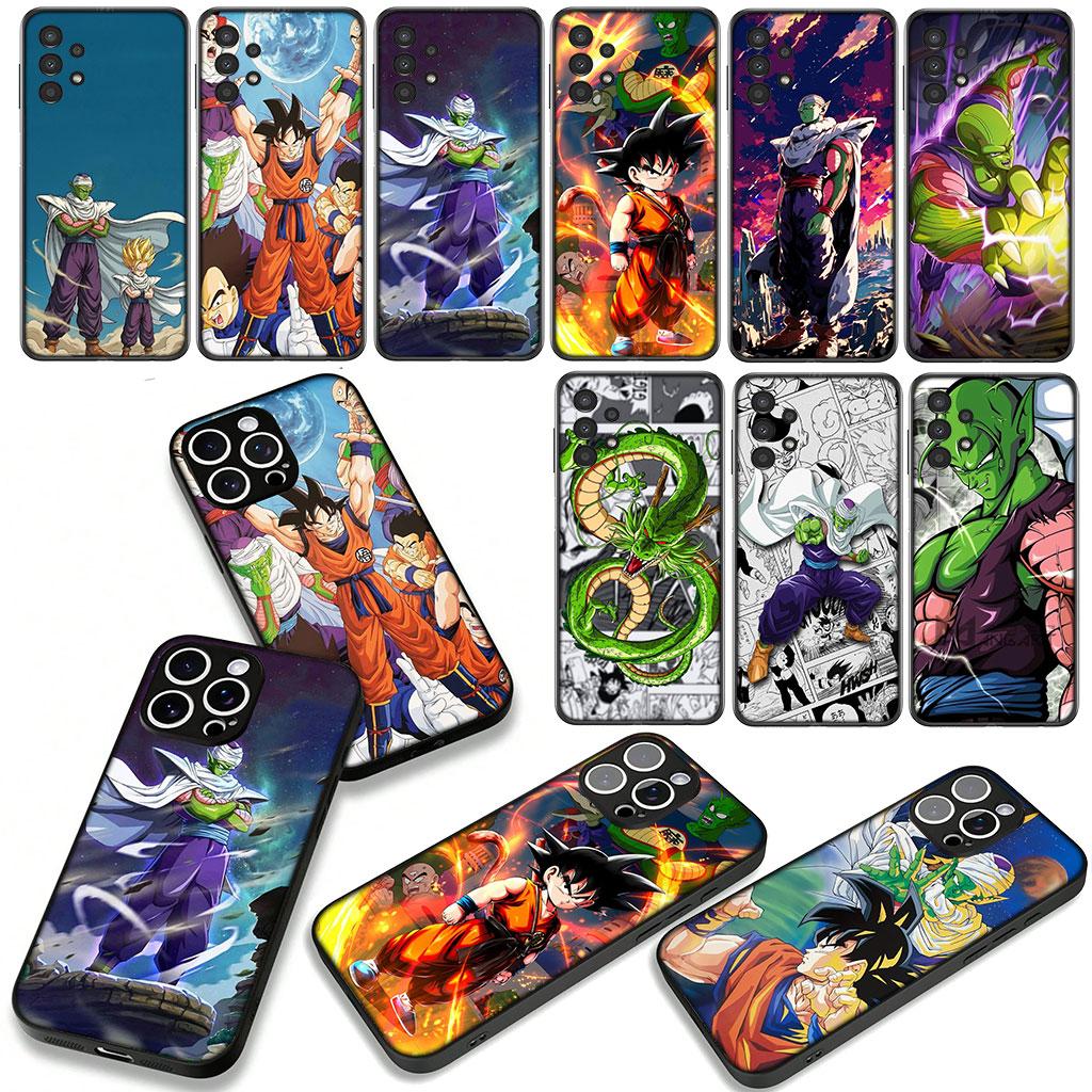 Cover for OPPO A54 A40 A60 A80 A18 A16 A17 A38 A78 A79 A57 A55 A96 A15 A12 A40M Phone Case Cartoon Piccolo Dragon Gokus Ball