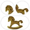 Wooden Rocking Horse Christmas Decor Birthday Gift Centerpiece Souvenir Collection Small